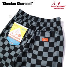 画像6: COOKMAN  Chef Pants Checker (Charcoal) (6)