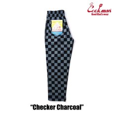 画像2: COOKMAN  Chef Pants Checker (Charcoal) (2)