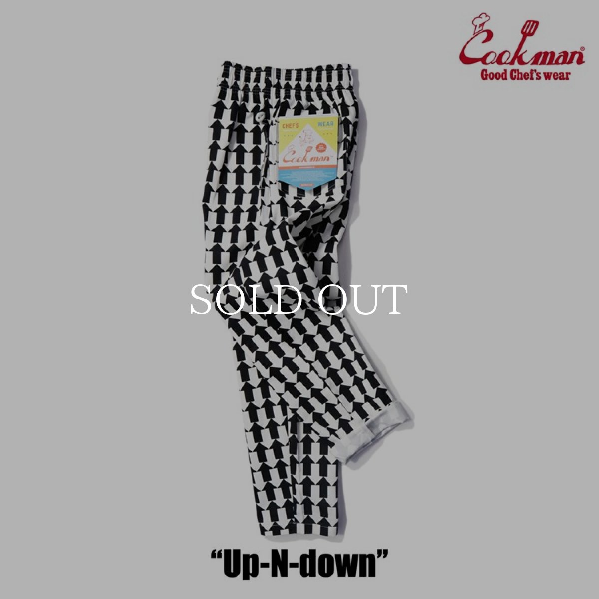 画像11: COOKMAN  Chef Pants Up-N-down (White) (11)