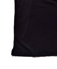 画像5: MINEDENIM  Smooth Mockneck Half Sleeve T-SH (BLK) (5)