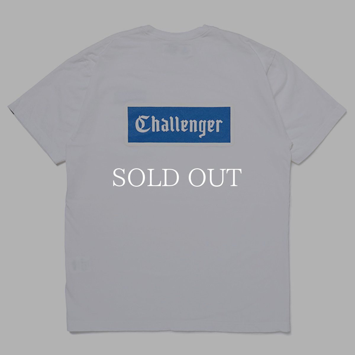 画像2: CHALLENGER  LOGO PATCH TEE (WHITE) (2)