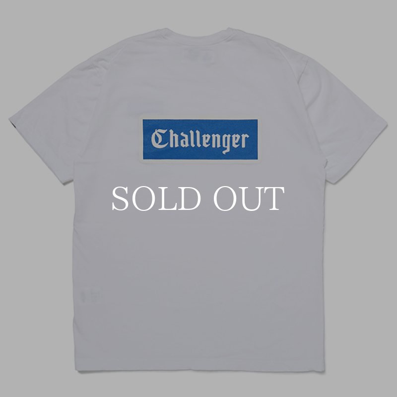 CHALLENGER LOGO PATCH TEE (WHITE) CLG-TS 023-004 公式通販