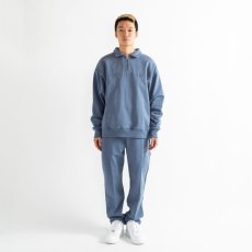 画像5: APPLEBUM  Solid Color Half Zip Sweat (Blue Gray) (5)