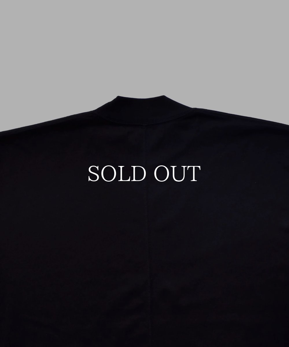 画像4: MINEDENIM  Smooth Mockneck Half Sleeve T-SH (BLK) (4)