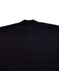 画像4: MINEDENIM  Smooth Mockneck Half Sleeve T-SH (BLK) (4)