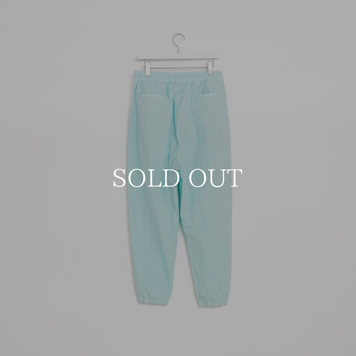 画像8: APPLEBUM  Dyed Cotton Nylon Track Pants (Turquoise) (8)