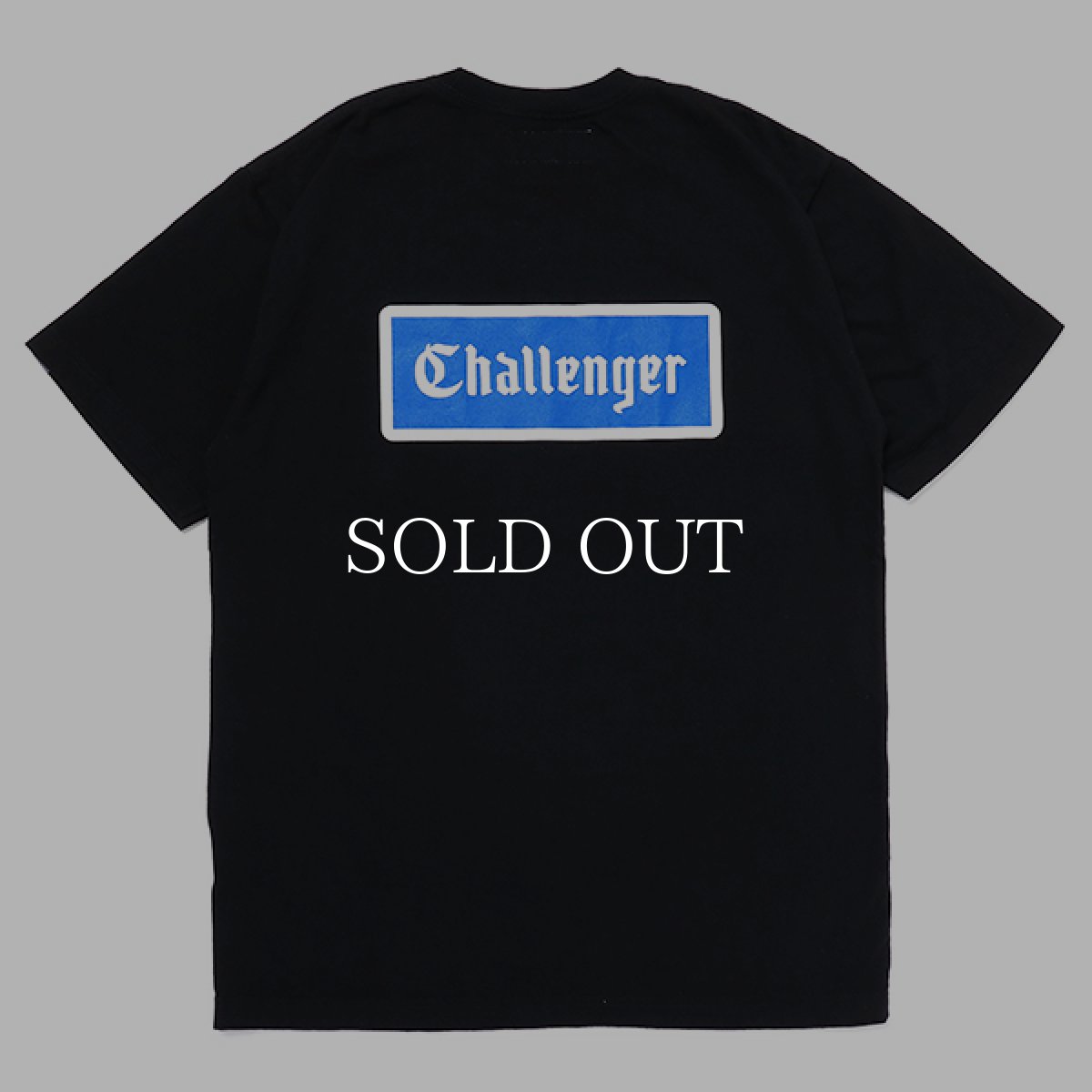 画像2: CHALLENGER  LOGO PATCH TEE (BLACK) (2)