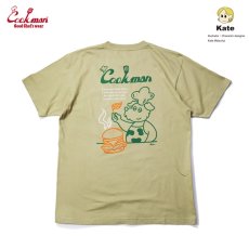 画像2: COOKMAN  Tシャツ Kate Dog chef (Beige) (2)