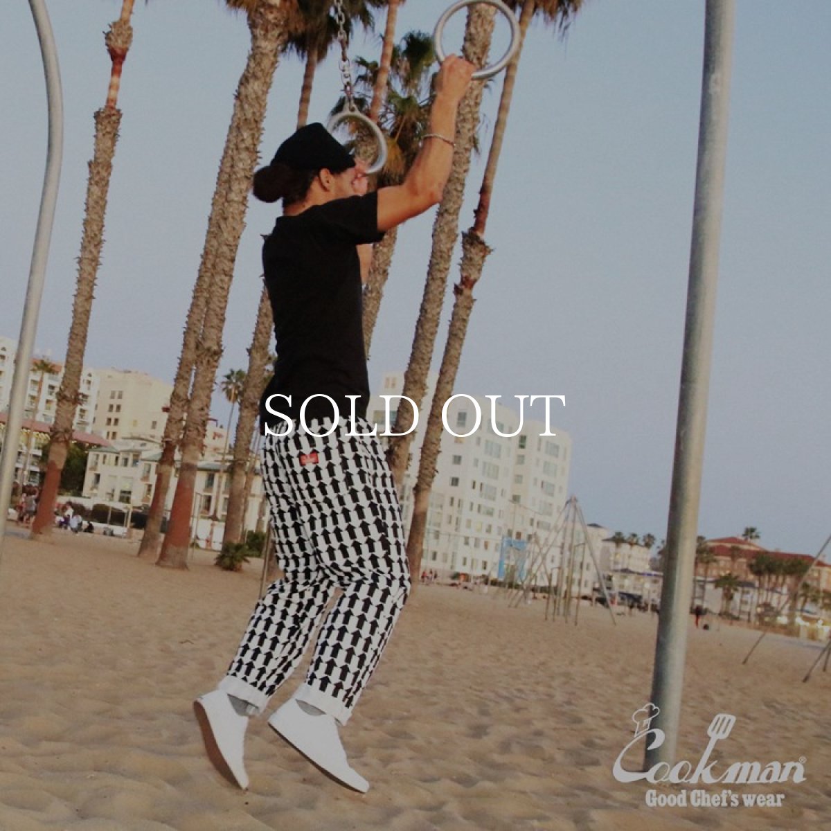 画像14: COOKMAN  Chef Pants Up-N-down (White) (14)