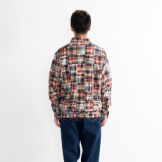 画像5: APPLEBUM  Madras Patchwork Zip Up Shirt Jacket (Red) (5)