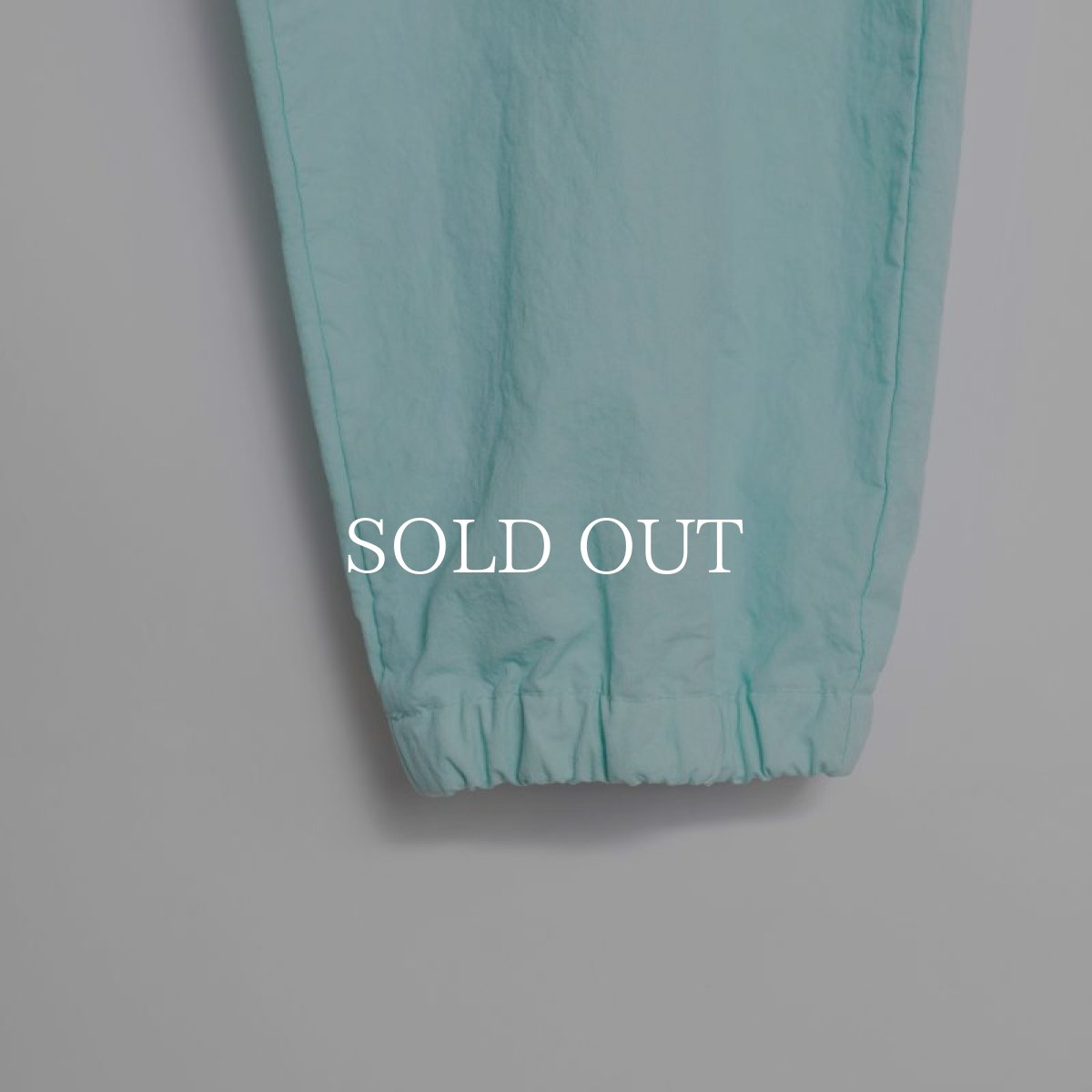 画像9: APPLEBUM  Dyed Cotton Nylon Track Pants (Turquoise) (9)