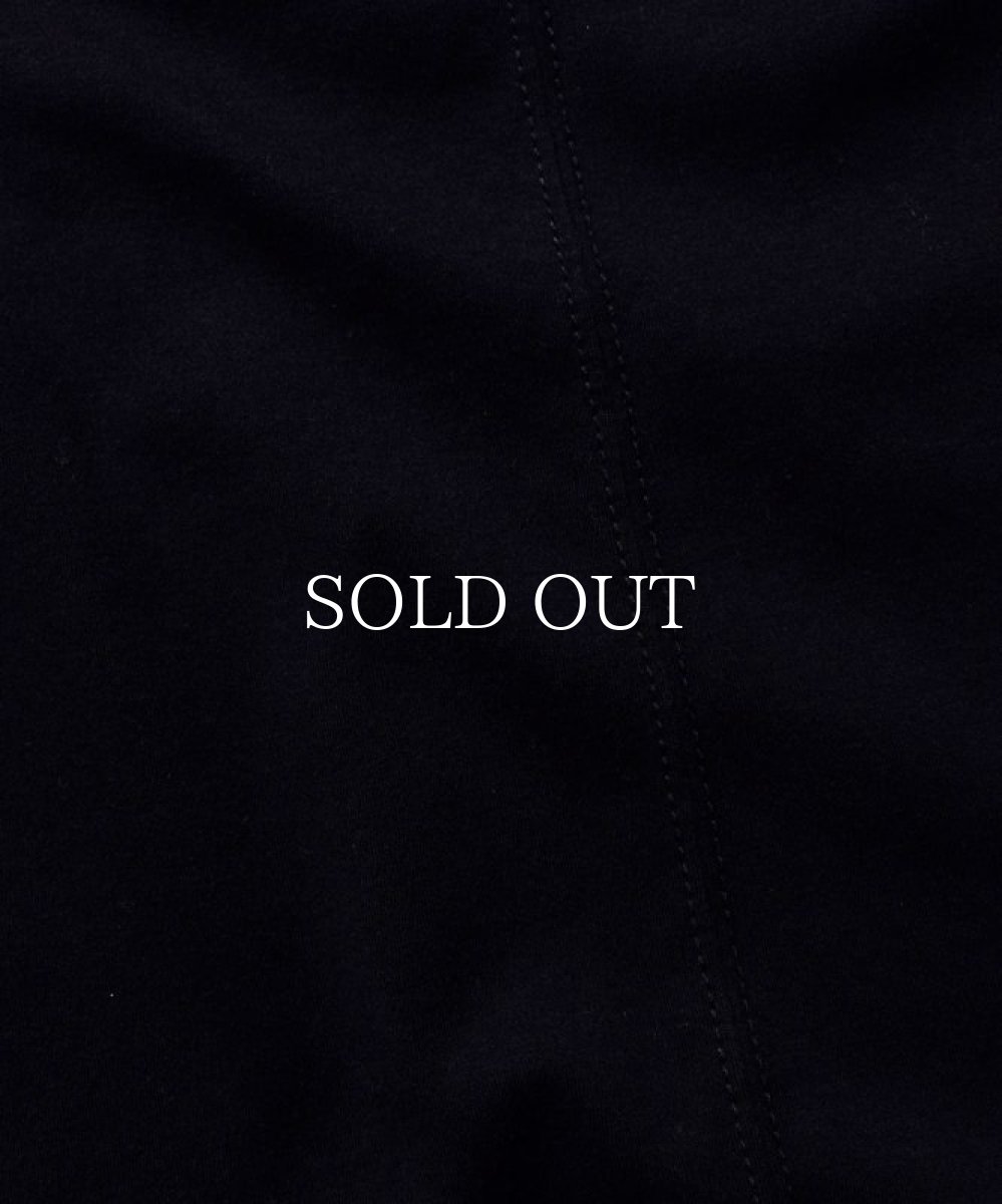 画像6: MINEDENIM  Smooth Mockneck Half Sleeve T-SH (BLK) (6)