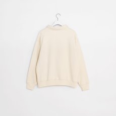 画像2: APPLEBUM  Solid Color Half Zip Sweat (L.Beige) (2)