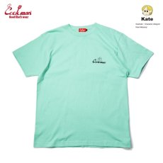 画像1: COOKMAN  Tシャツ Kate Tasty Logo (Light Green) (1)