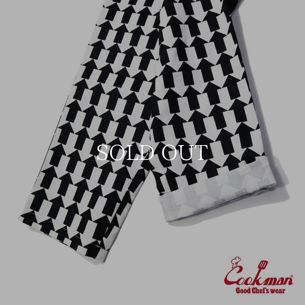 画像9: COOKMAN  Chef Pants Up-N-down (White) (9)