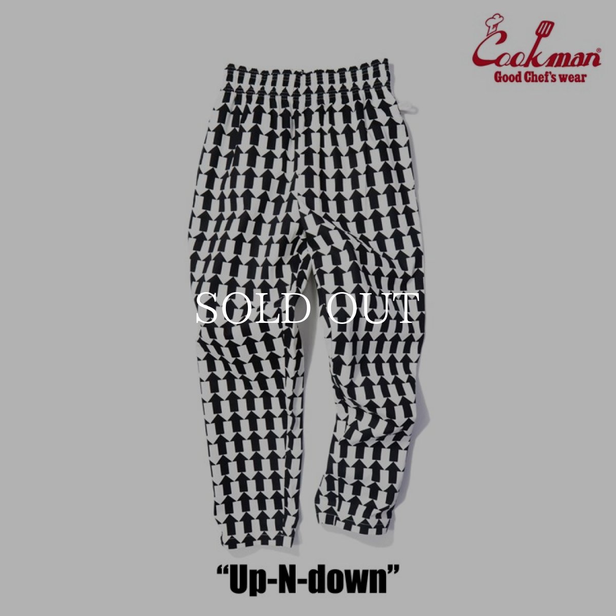 画像10: COOKMAN  Chef Pants Up-N-down (White) (10)