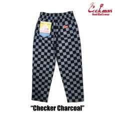 画像3: COOKMAN  Chef Pants Checker (Charcoal) (3)