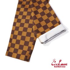 画像8: COOKMAN  Chef Pants Checker (Brown) (8)