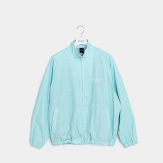 画像1: APPLEBUM  Dyed Cotton Nylon Track Jacket (Turquoise) (1)
