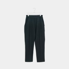 画像1: APPLEBUM  Center Pleats Sweat Pants (Dark Green) (1)