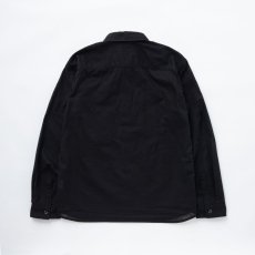 画像2: RATS  PIECE DYED SHIRT (BLACK) (2)