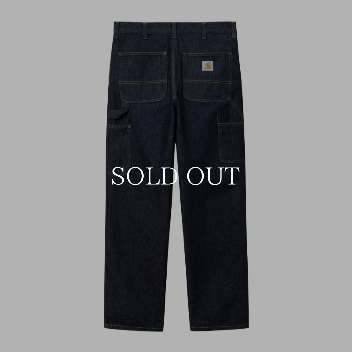 画像1: CARHARTT WIP  SINGLE KNEE PANT (Blue rinsed) (1)