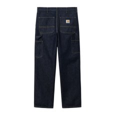 画像1: CARHARTT WIP  SINGLE KNEE PANT (Blue rinsed) (1)