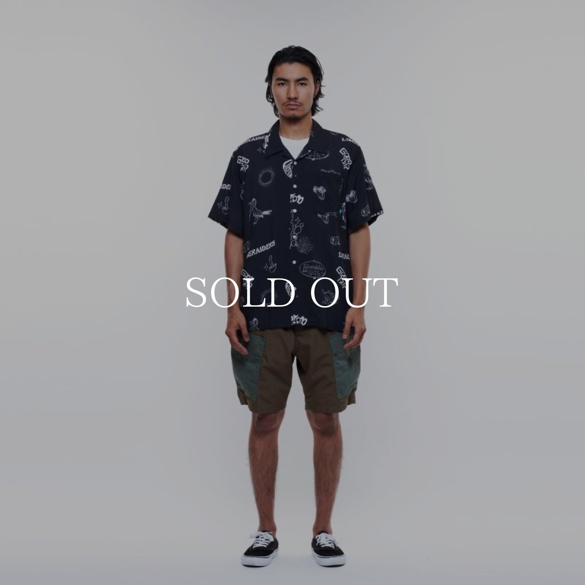 画像7: Liberaiders  HIGH DESERT RAYON SHIRT (BLACK) (7)