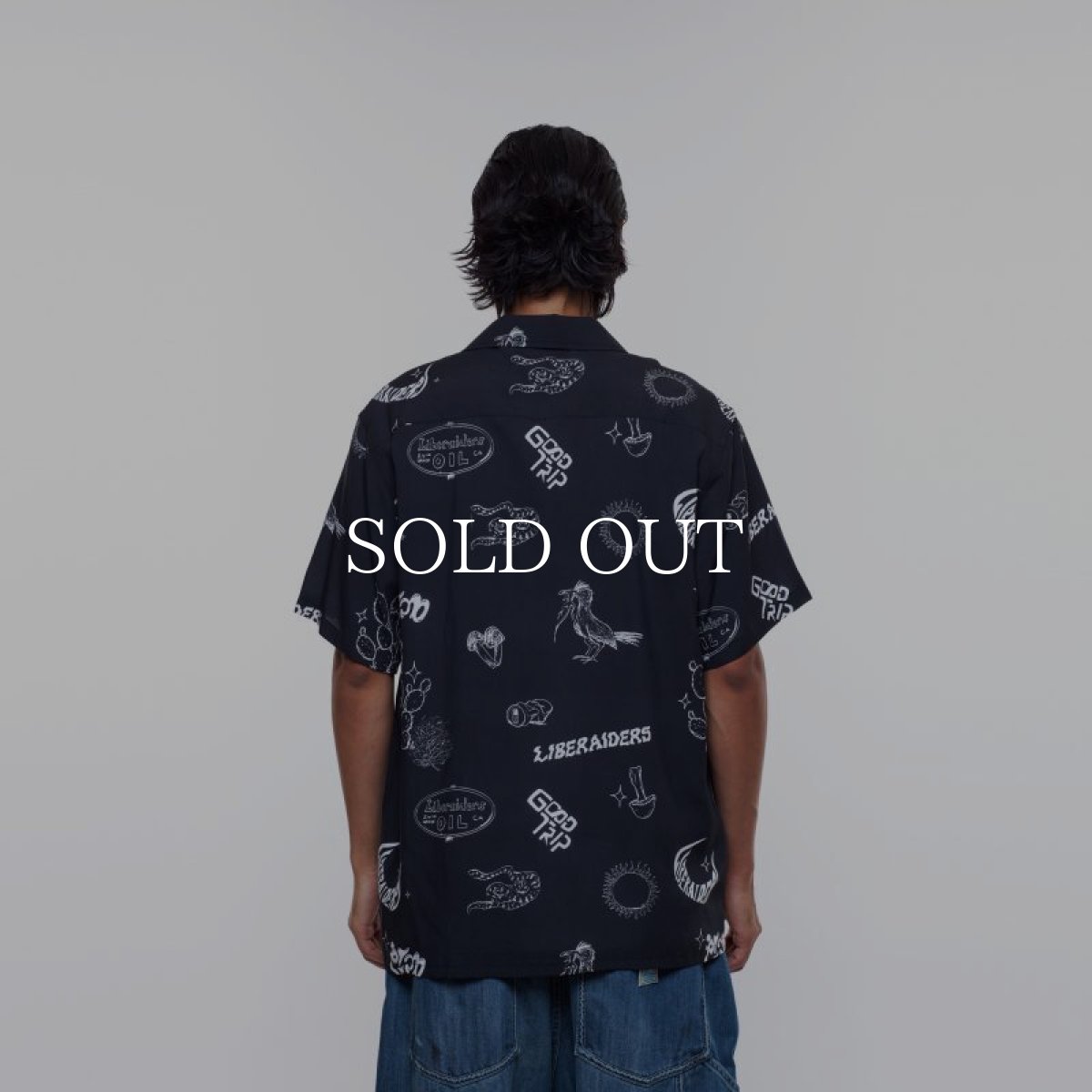 画像6: Liberaiders  HIGH DESERT RAYON SHIRT (BLACK) (6)