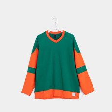 画像1: APPLEBUM  Hockey Sweat (Green/Orange) (1)