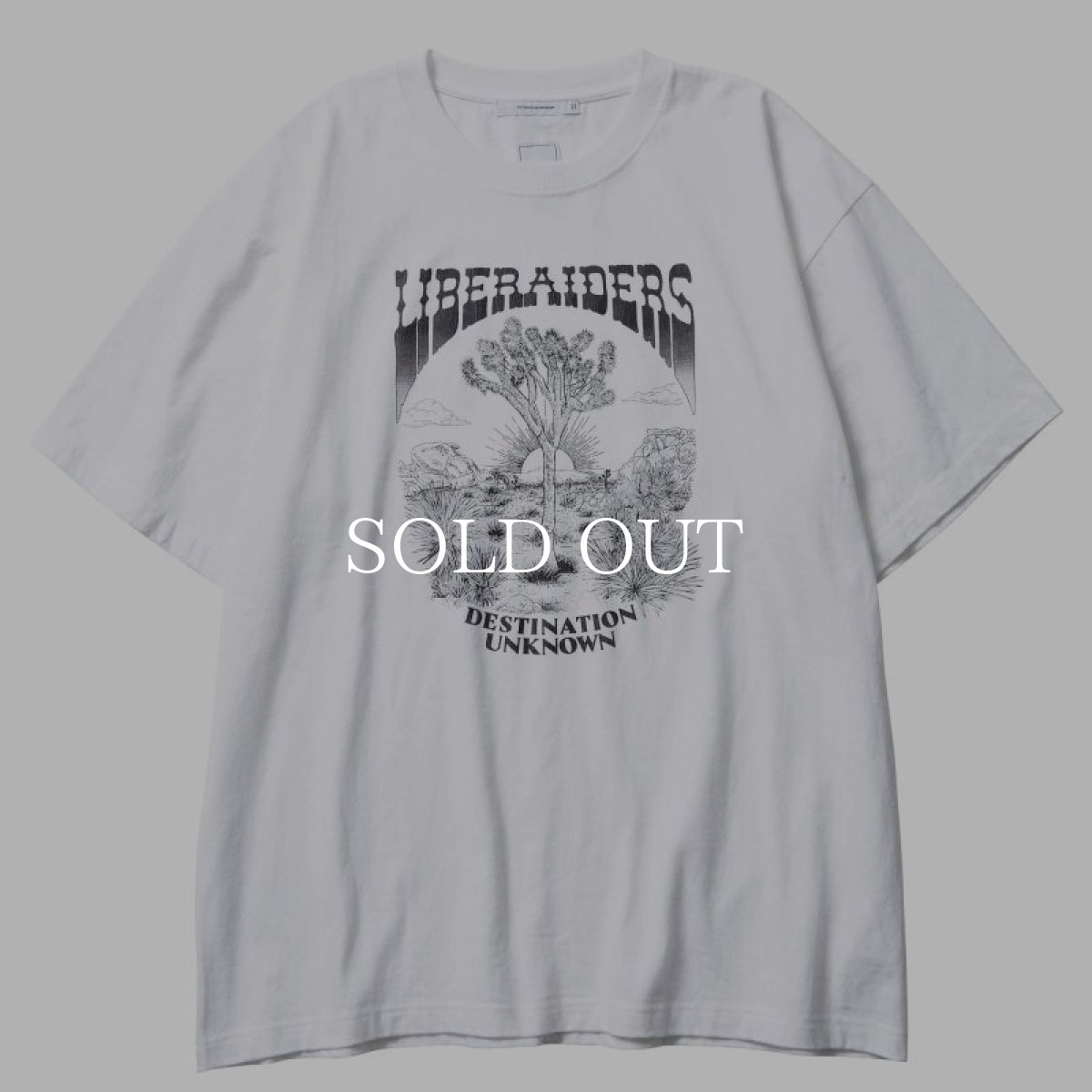 画像1: Liberaiders  JOSHUA TREE TEE (WHITE) (1)