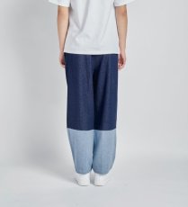 画像10: APPLEBUM  Denim Bicolor Pants (Navy/Blue) (10)