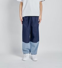 画像8: APPLEBUM  Denim Bicolor Pants (Navy/Blue) (8)