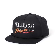 画像1: CHALLENGER  SIGNATURE CAP (BLACK) (1)