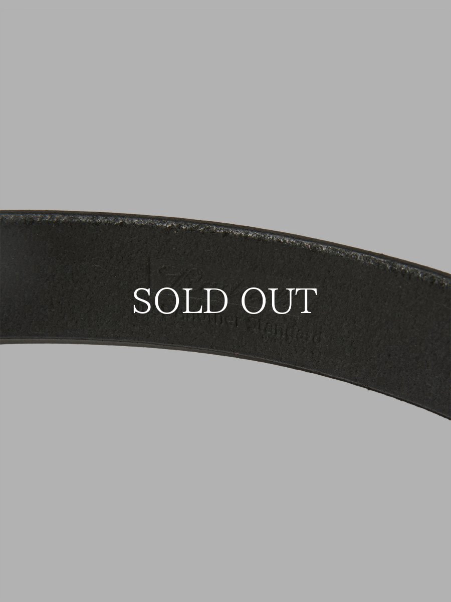 画像3: RADIALL  POSSE - SQUARE BUCKLE BELT (Black) (3)