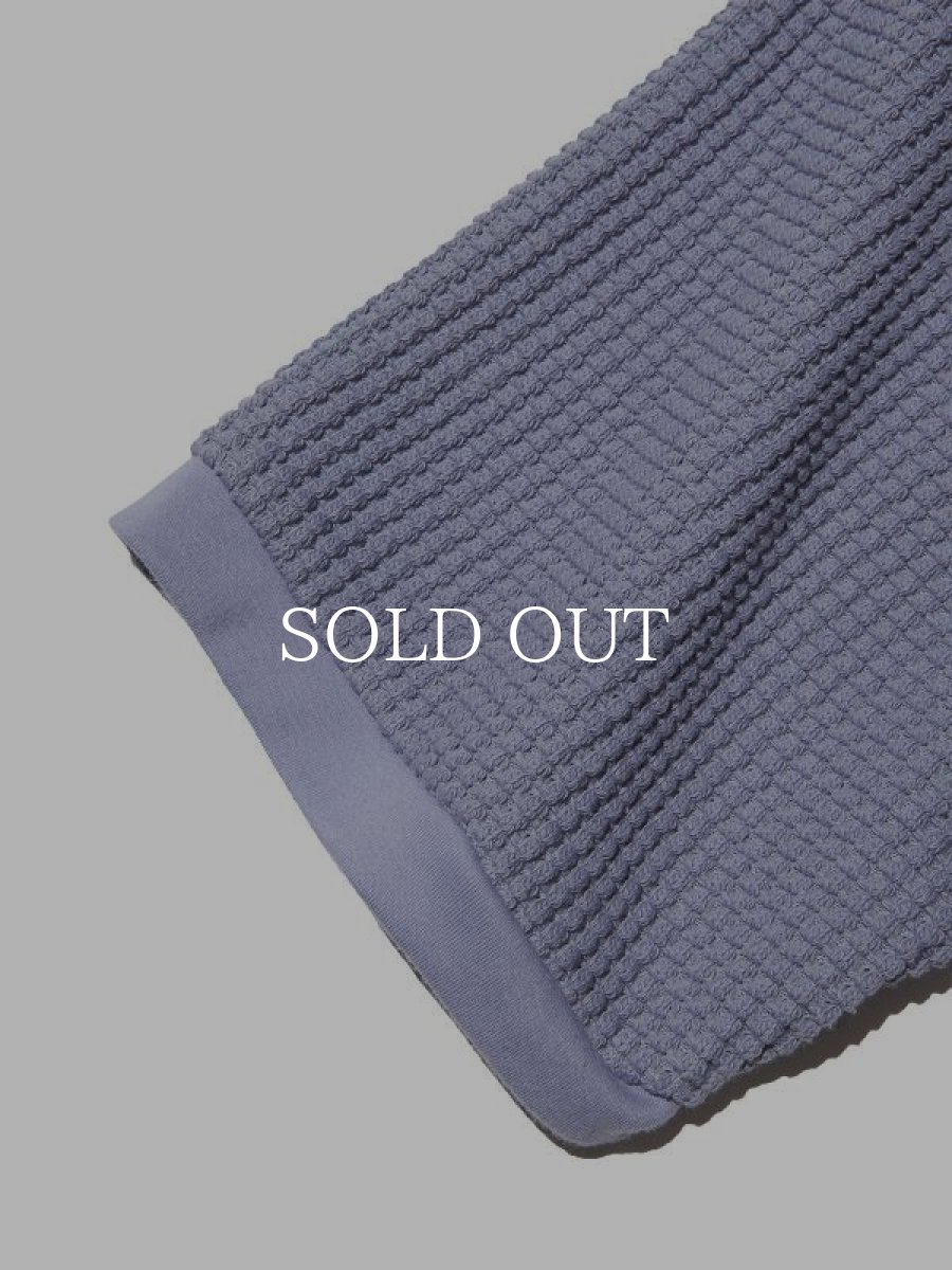 画像4: RADIALL  BIG WAFFLE - POLO SWEATSHIRT S/S (Purple) (4)