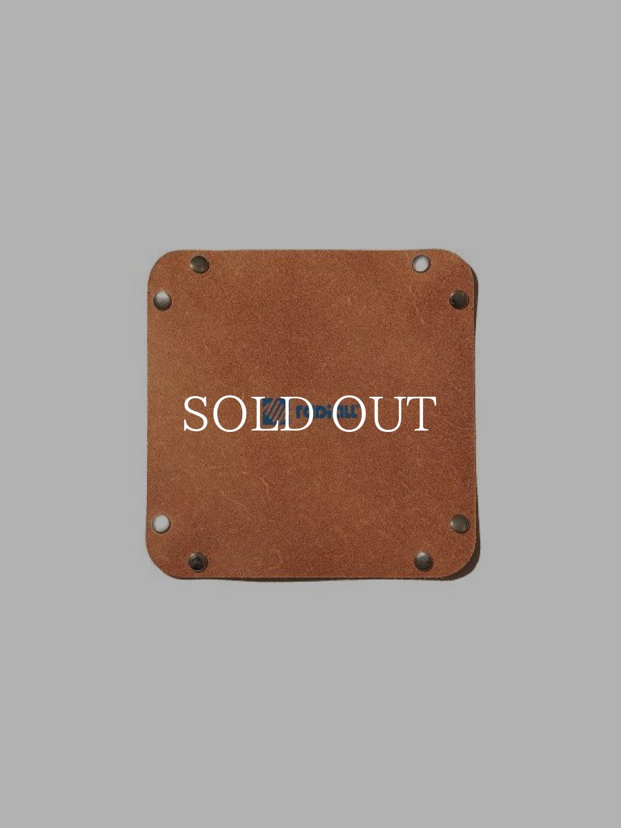 画像3: RADIALL  LAIDBACK - FOLDING TRAY / SQUARE (Camel) (3)