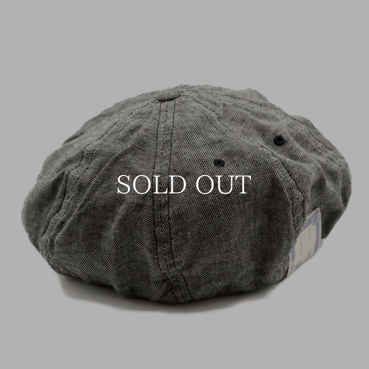 画像2: THE H.W.DOG&CO.  8 PANEL BERET 23SS (BLACK) (2)