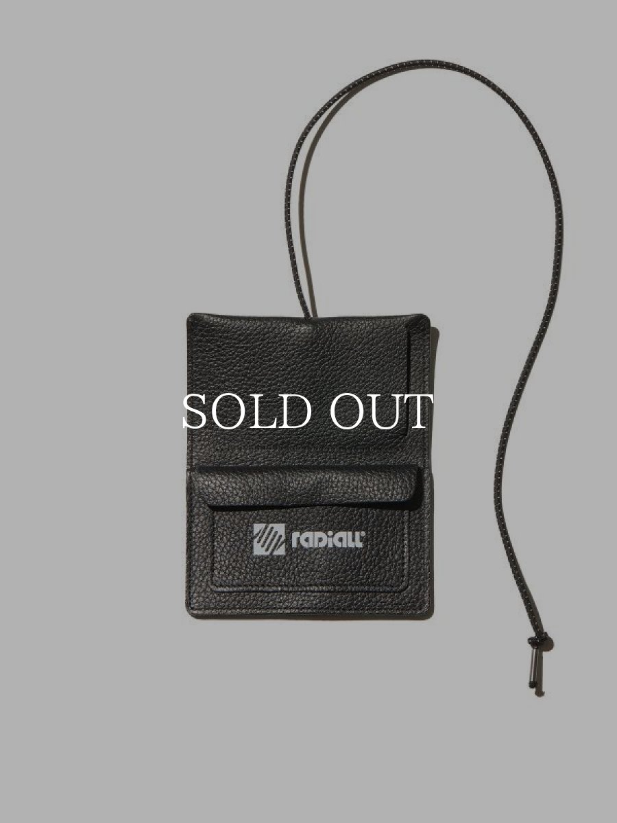 画像3: RADIALL  LAIDBACK - ONE DAY SHAG POUCH (Black) (3)