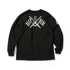 画像2: LFYT  KEEP IT REAL L/S TEE (BLACK) (2)