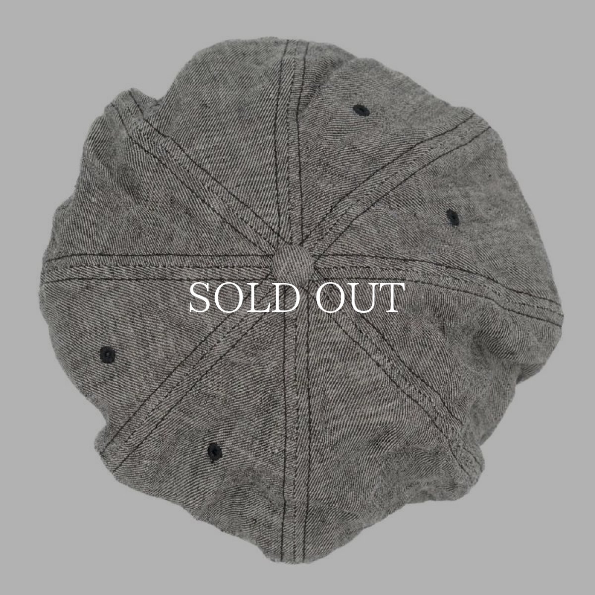 画像4: THE H.W.DOG&CO.  8 PANEL BERET 23SS (BLACK) (4)