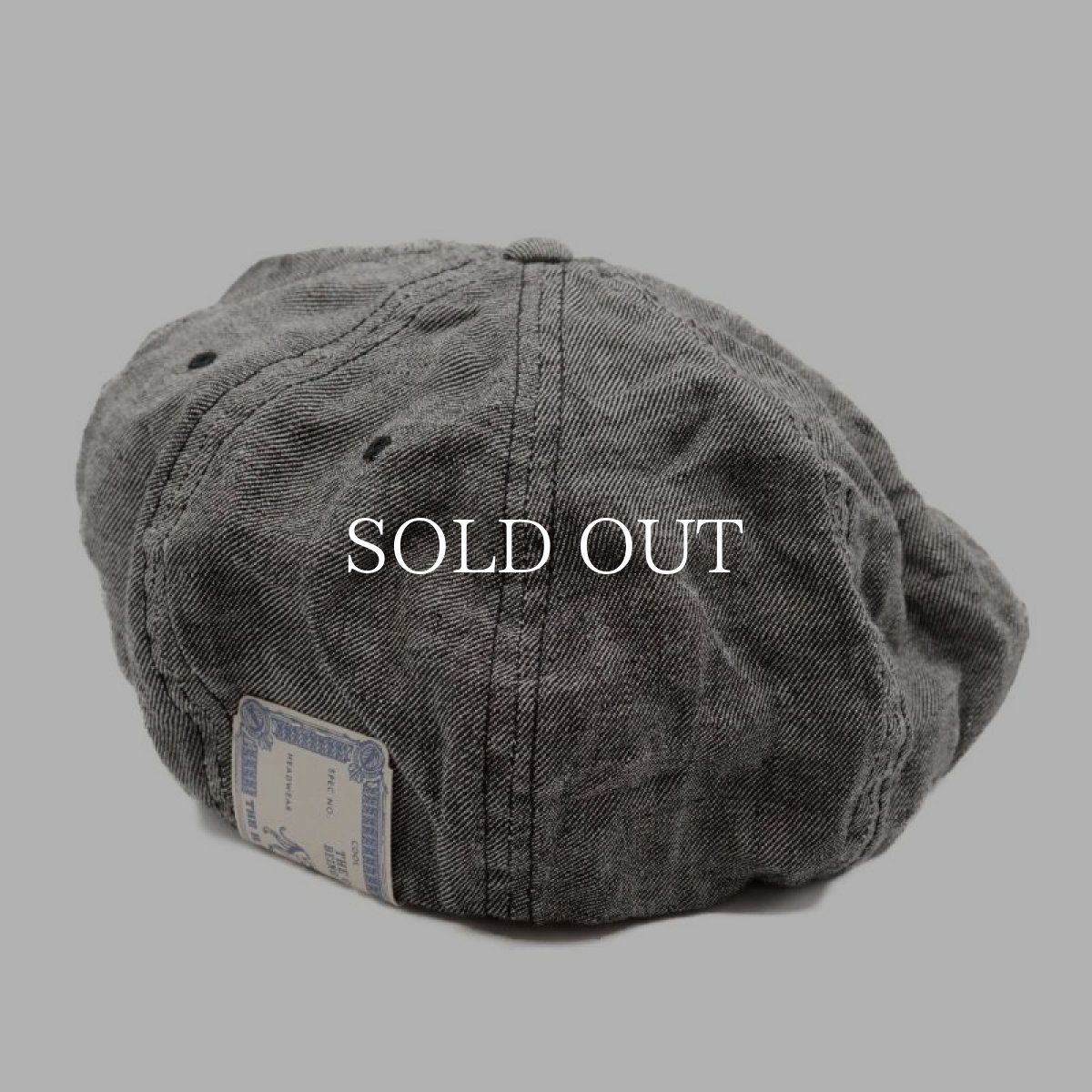 画像3: THE H.W.DOG&CO.  8 PANEL BERET 23SS (BLACK) (3)