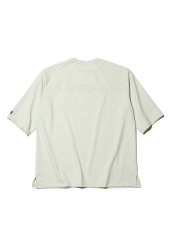 画像2: RADIALL  HOOD CITY - CREW NECK T-SHIRT 3/4SLEEVE (Ivory) (2)