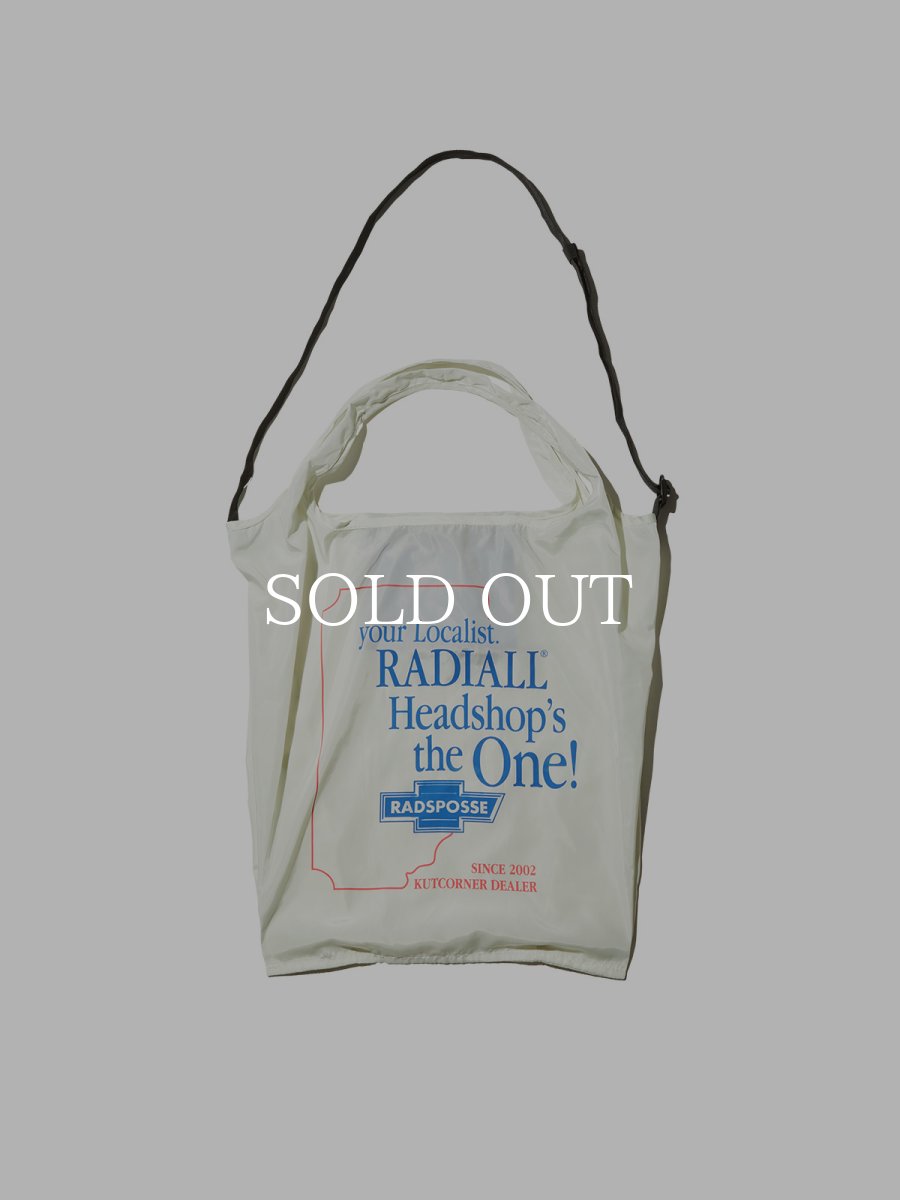 画像1: RADIALL  POSSE - PACKABLE TOTE BAG (White) (1)