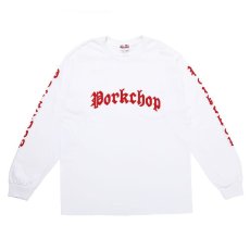 画像1: PORKCHOP GARAGE SUPPLY  O.E.POCKET L/S TEE (WHITE) (1)