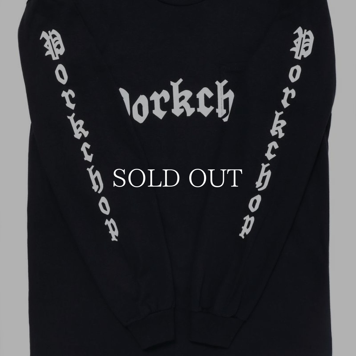 画像6: PORKCHOP GARAGE SUPPLY  O.E.POCKET L/S TEE (BLACK) (6)