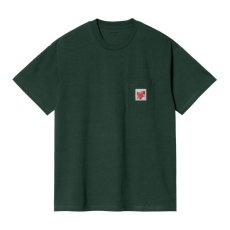 画像1: CARHARTT WIP  S/S STRETCH POCKET T-SHIRT (Botanic Heather) (1)