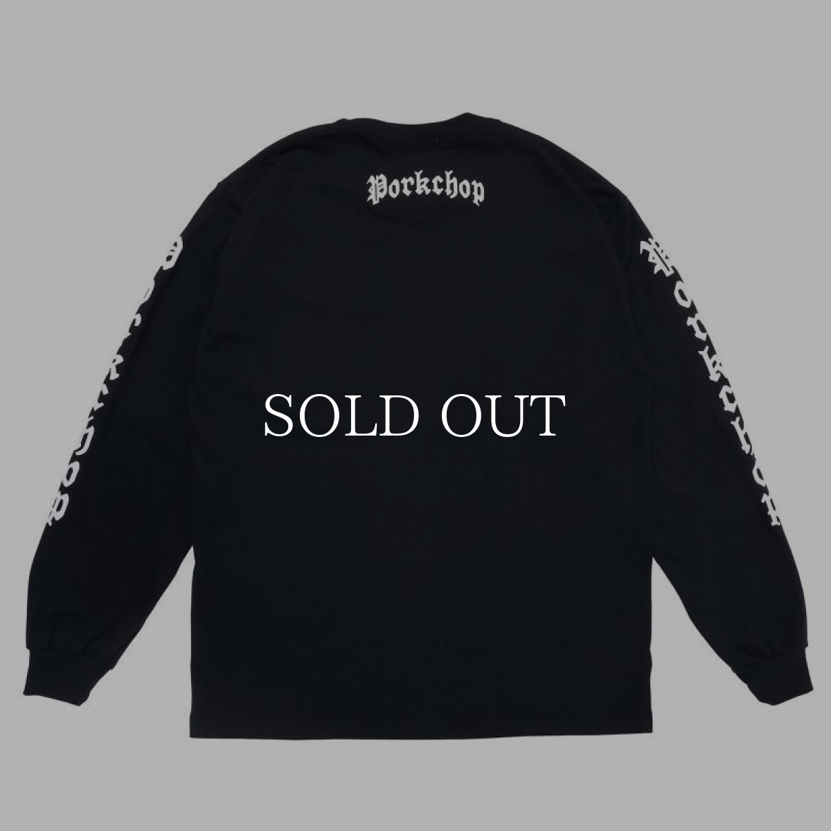 画像3: PORKCHOP GARAGE SUPPLY  O.E.POCKET L/S TEE (BLACK) (3)