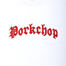 画像2: PORKCHOP GARAGE SUPPLY  O.E.POCKET L/S TEE (WHITE) (2)