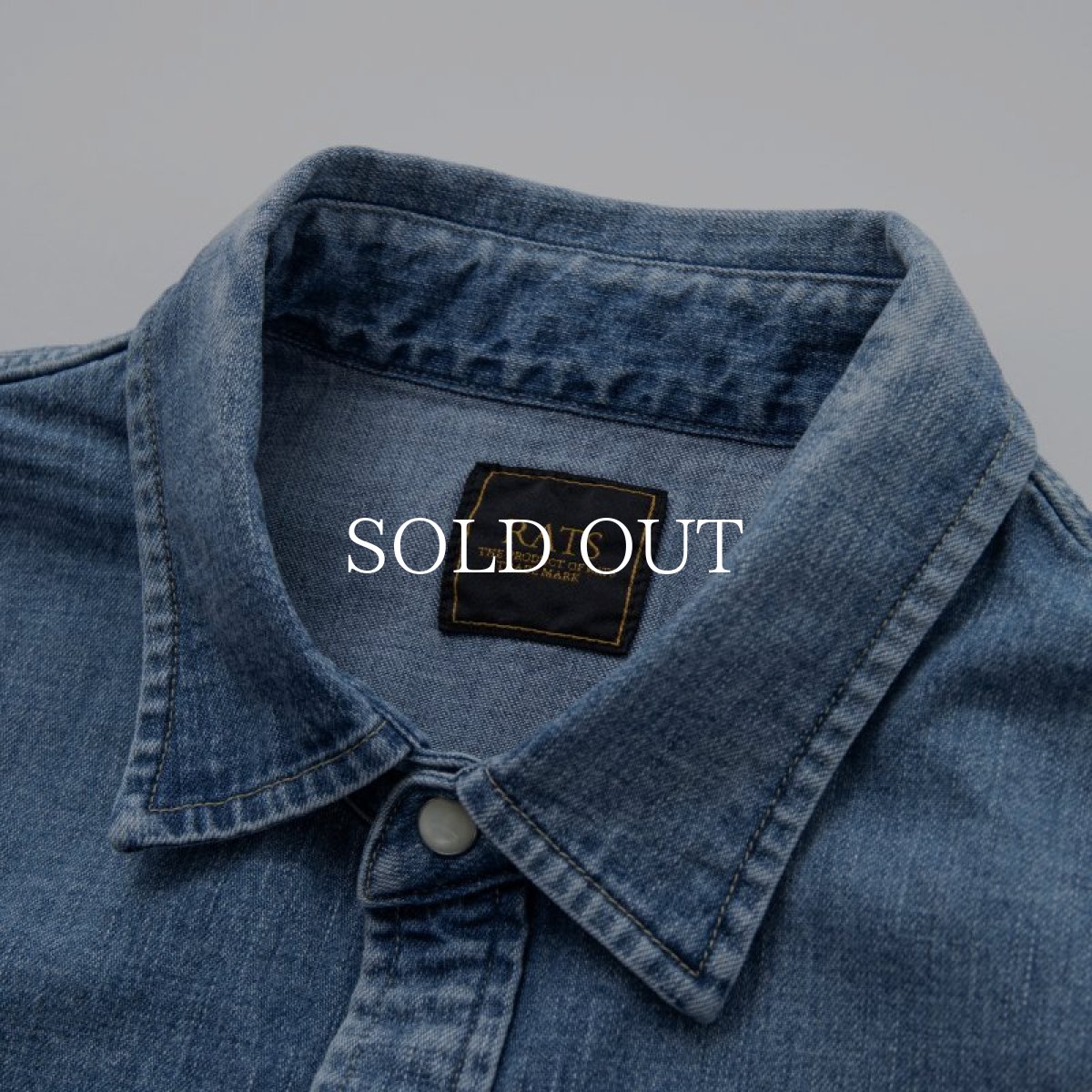 画像3: RATS  DENIM WESTERN SHIRT (INDIGO) (3)